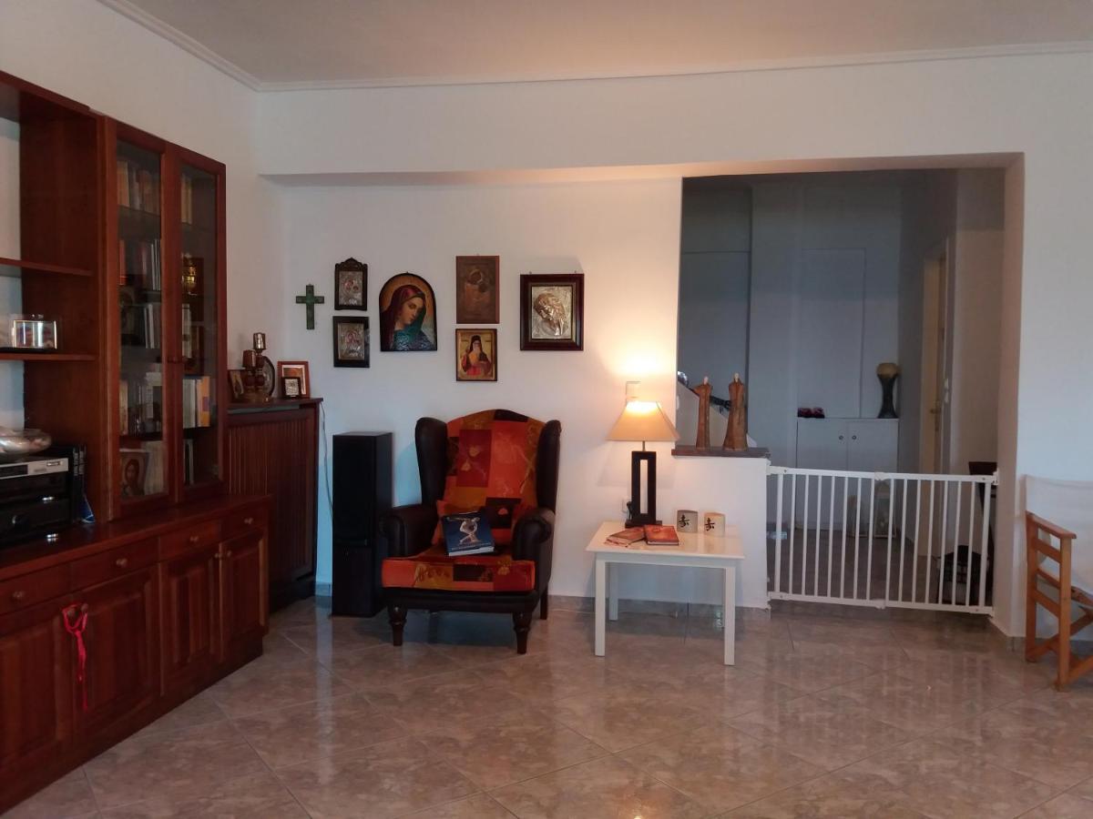 Beach House Villa Nea Makri Ruang foto